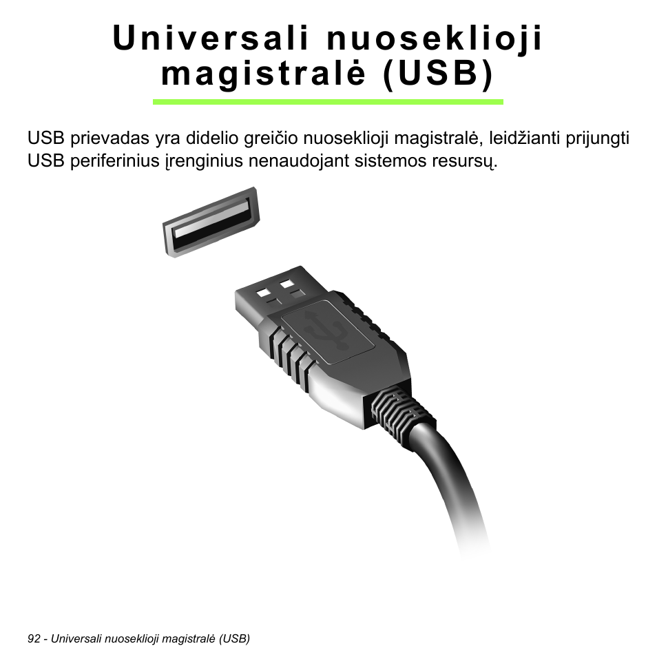 Universali nuoseklioji magistralė (usb) | Acer Aspire M3-581TG User Manual | Page 2682 / 3478