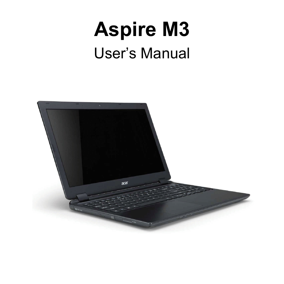 English, Aspire m3 | Acer Aspire M3-581TG User Manual | Page 3 / 3478