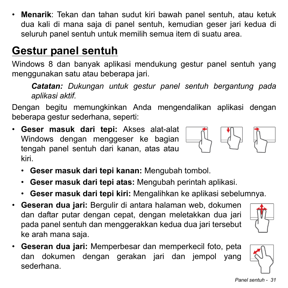 Gestur panel sentuh | Acer Aspire M3-581TG User Manual | Page 3281 / 3478