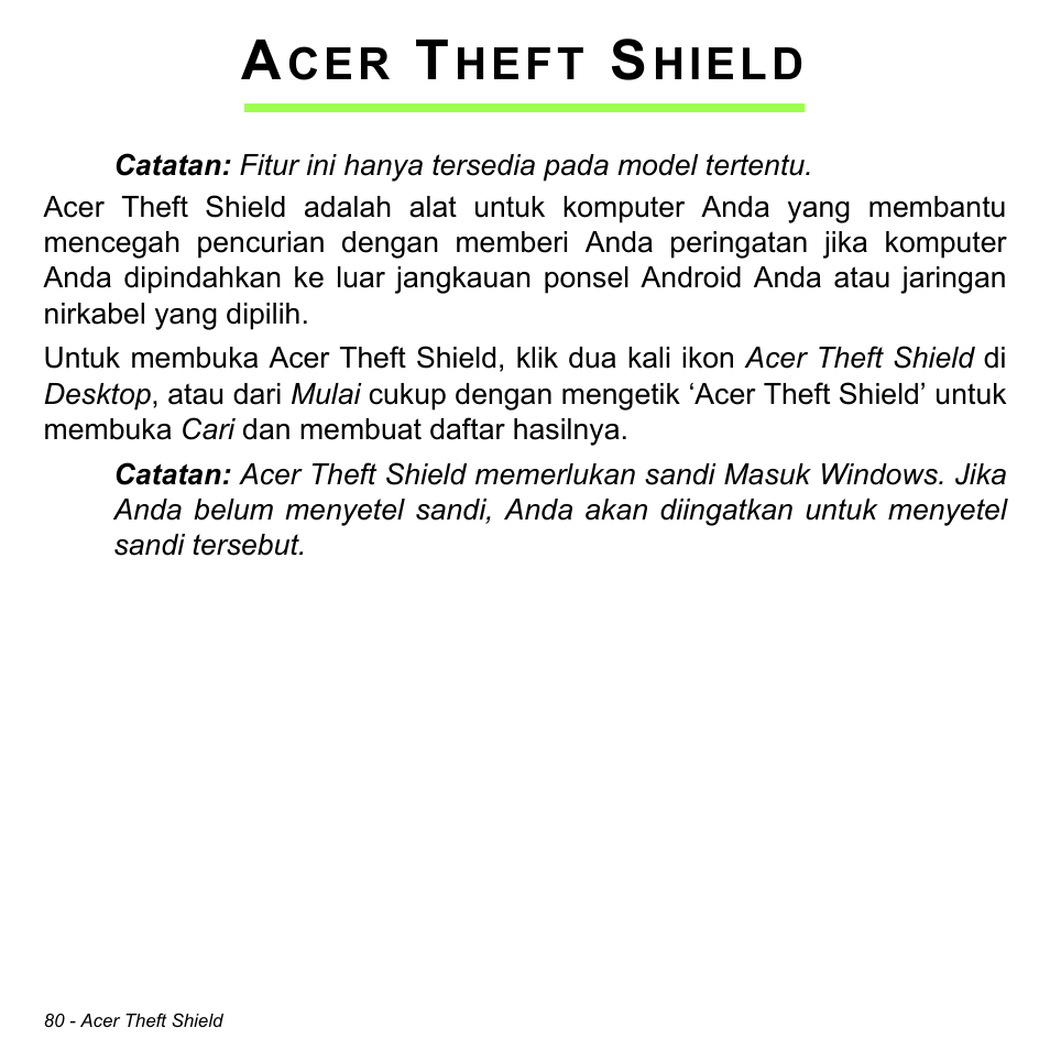 Acer theft shield, Heft, Hield | Acer Aspire M3-581TG User Manual | Page 3330 / 3478