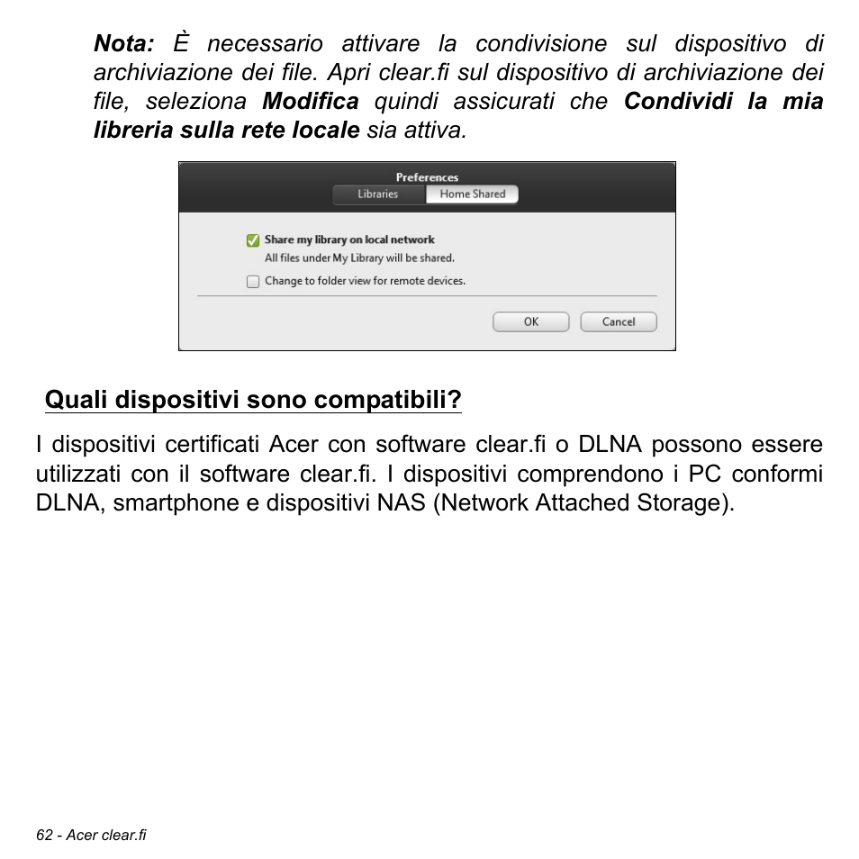 Quali dispositivi sono compatibili | Acer Aspire M3-581TG User Manual | Page 420 / 3478