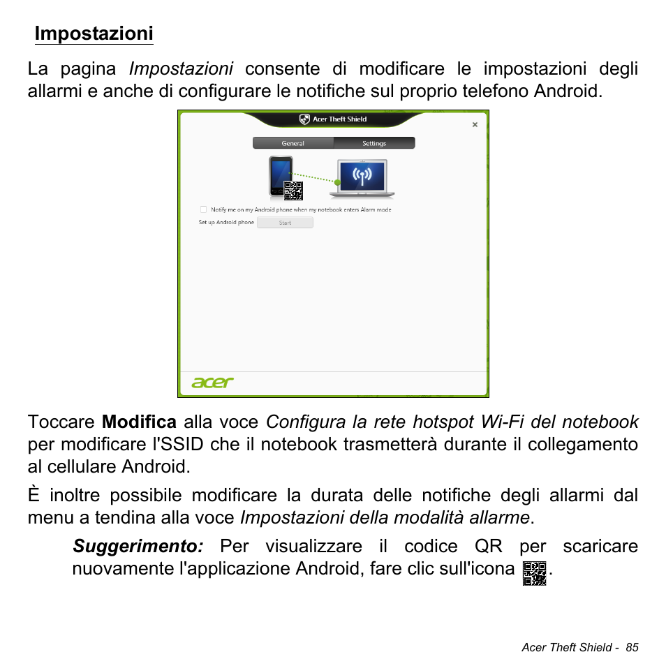 Impostazioni | Acer Aspire M3-581TG User Manual | Page 443 / 3478