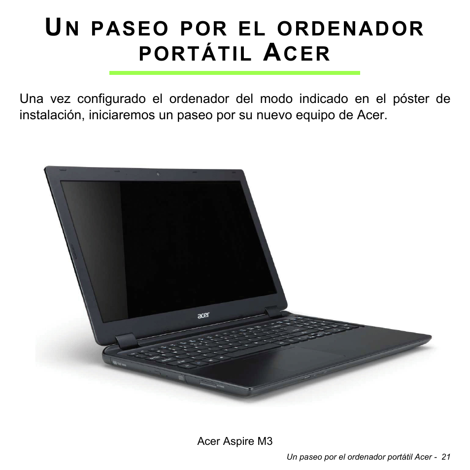 Un paseo por el ordenador portátil acer | Acer Aspire M3-581TG User Manual | Page 499 / 3478