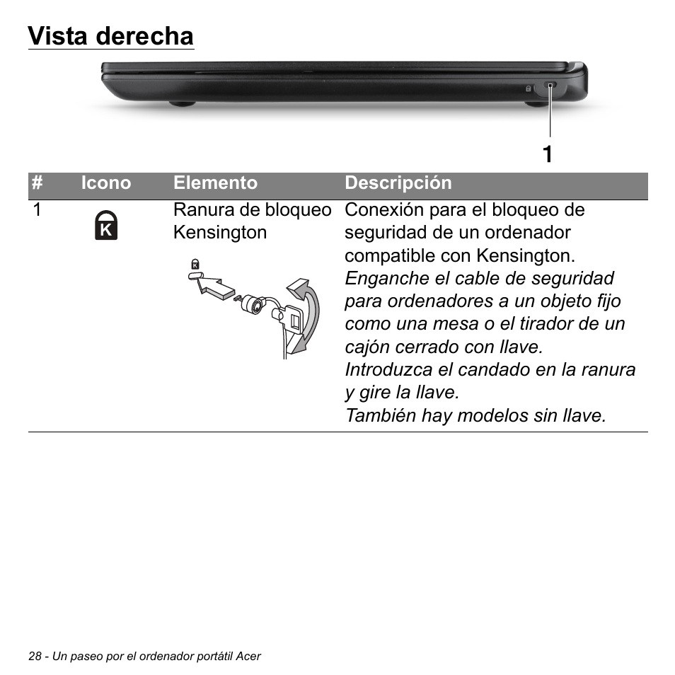 Vista derecha | Acer Aspire M3-581TG User Manual | Page 506 / 3478