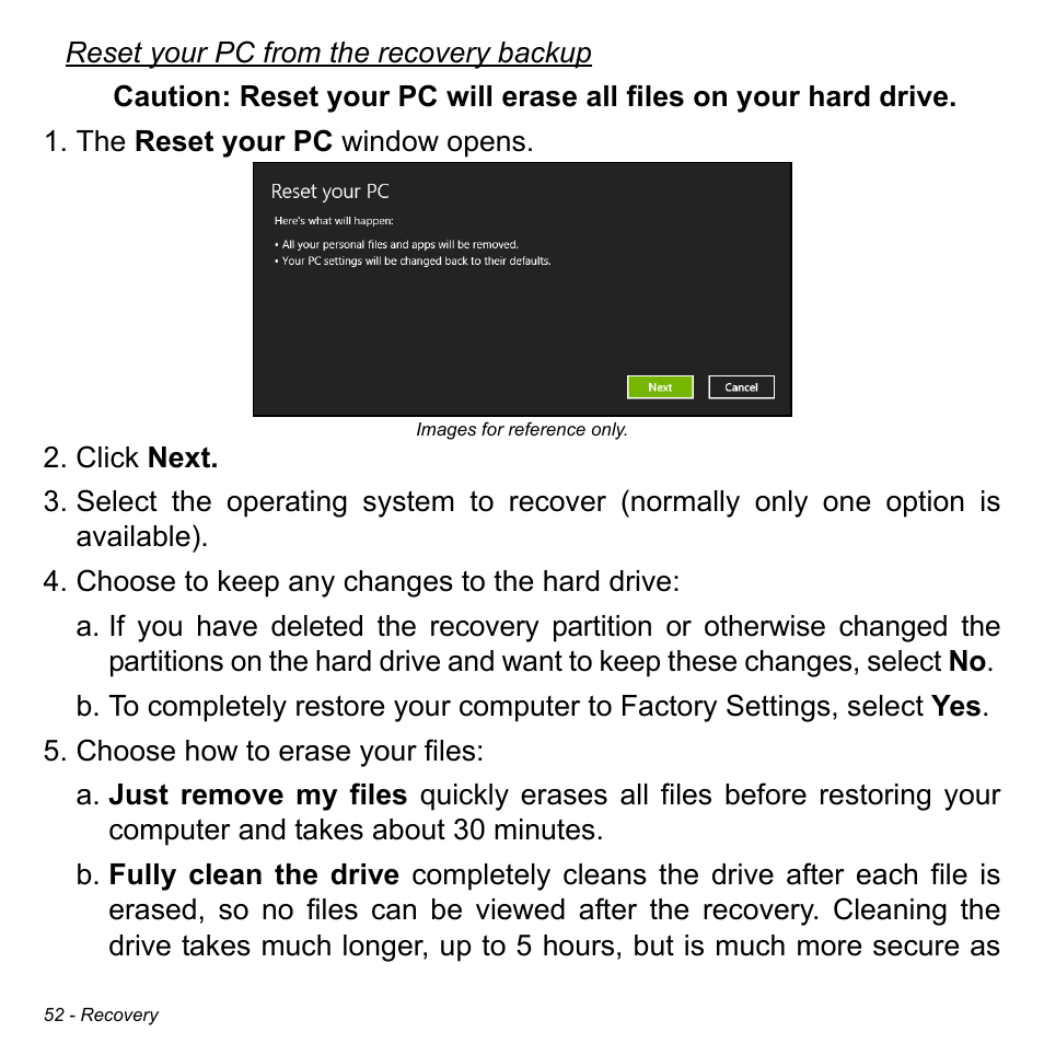 Acer Aspire M3-581TG User Manual | Page 54 / 3478