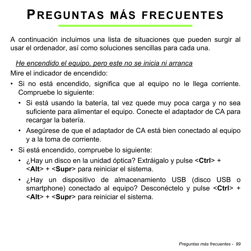 Preguntas más frecuentes, Reguntas, Frecuentes | Acer Aspire M3-581TG User Manual | Page 577 / 3478