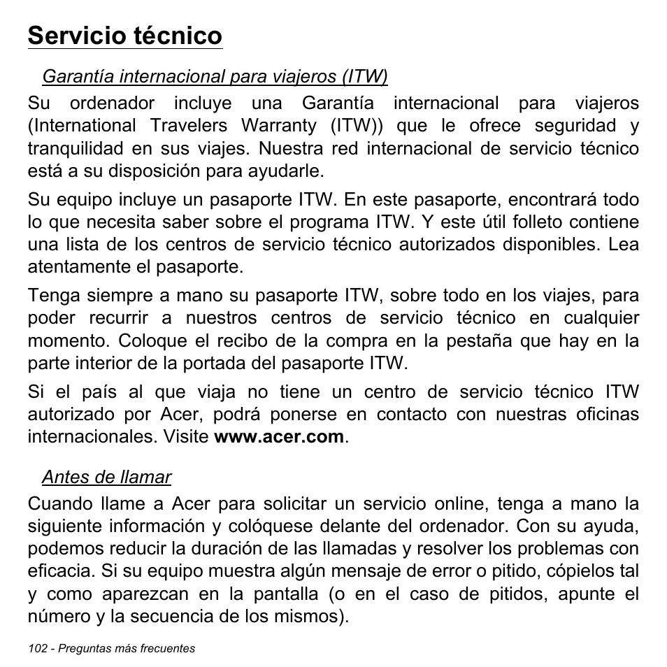 Servicio técnico | Acer Aspire M3-581TG User Manual | Page 580 / 3478