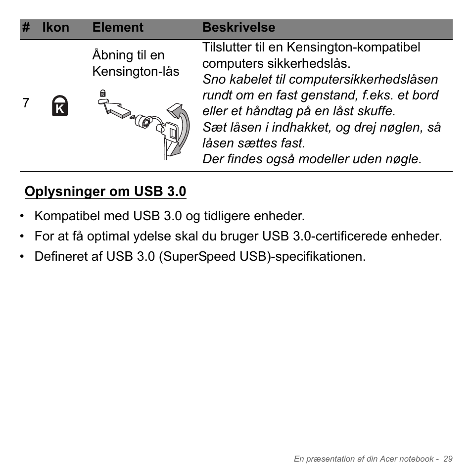 Oplysninger om usb 3.0 | Acer Aspire V5-551G User Manual | Page 1007 / 3584