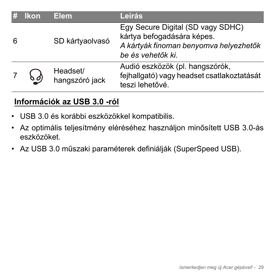 Információk az usb 3.0 -ról | Acer Aspire V5-551G User Manual | Page 1617 / 3584