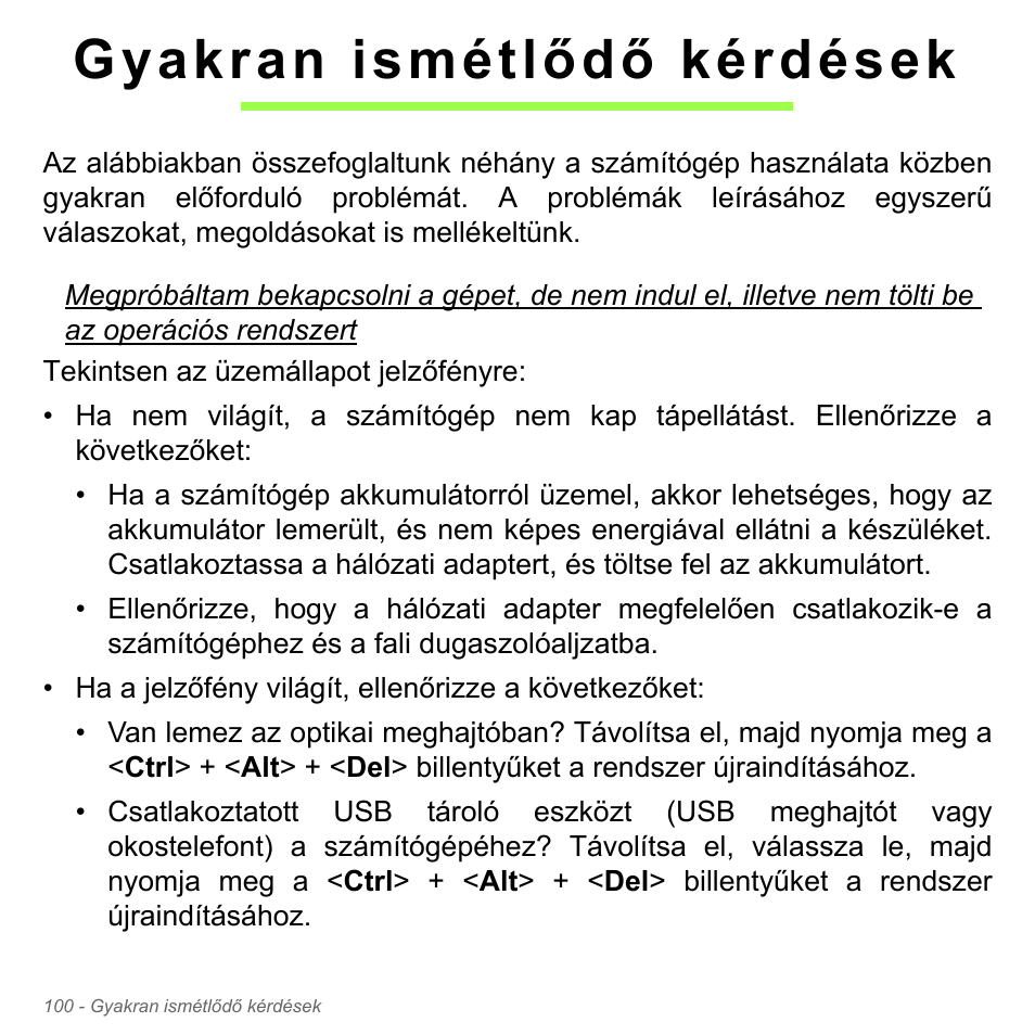 Gyakran ismétlődő kérdések | Acer Aspire V5-551G User Manual | Page 1688 / 3584