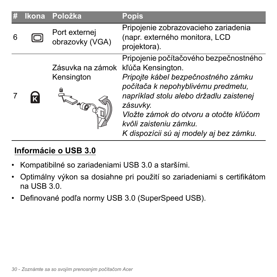 Informácie o usb 3.0 | Acer Aspire V5-551G User Manual | Page 1858 / 3584