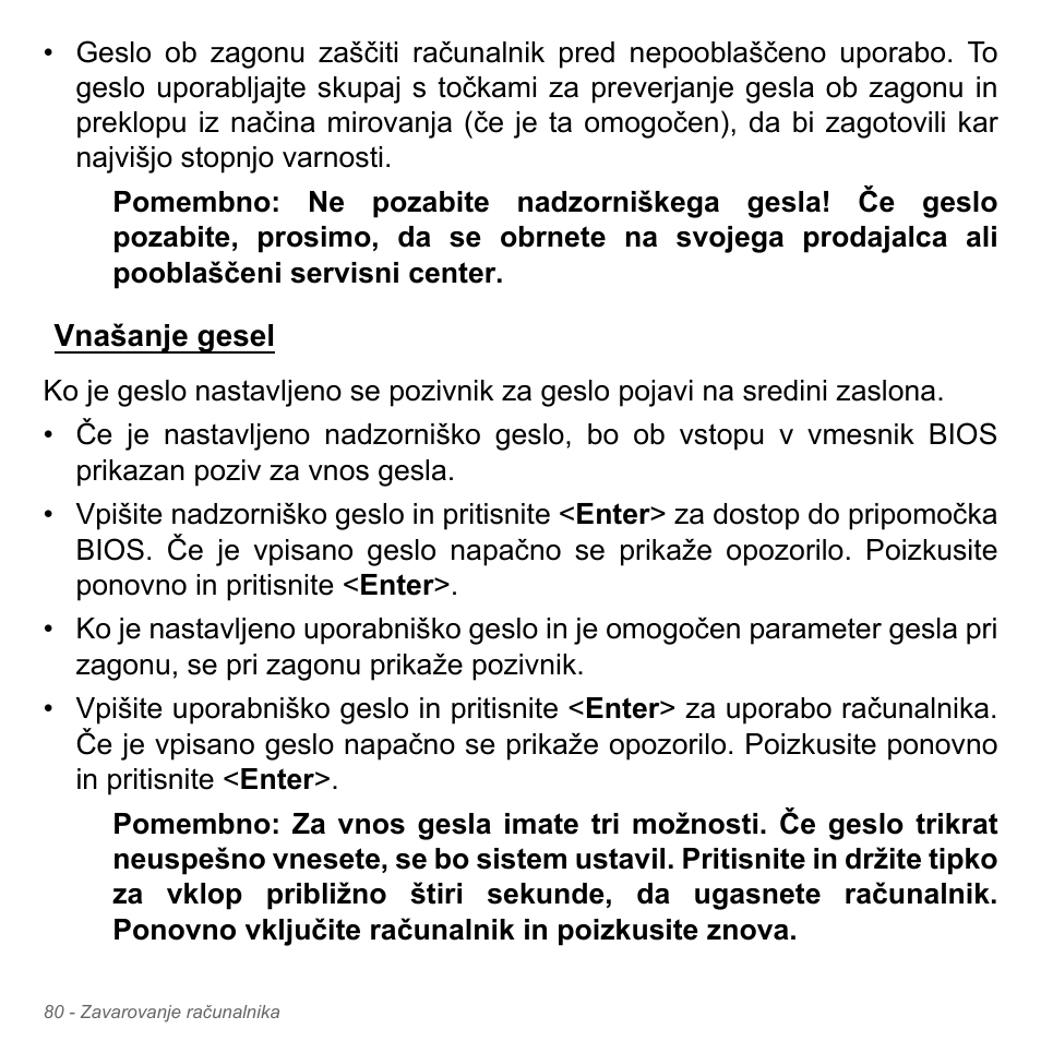 Vnašanje gesel | Acer Aspire V5-551G User Manual | Page 2028 / 3584