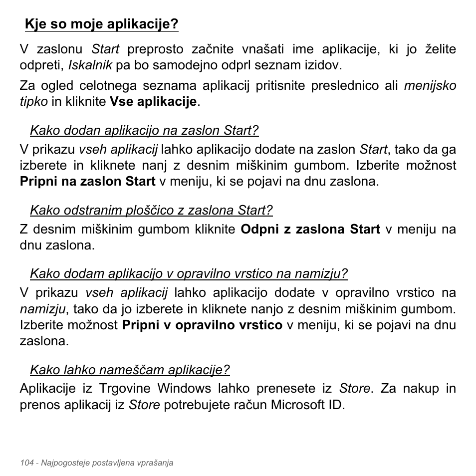 Kje so moje aplikacije | Acer Aspire V5-551G User Manual | Page 2052 / 3584