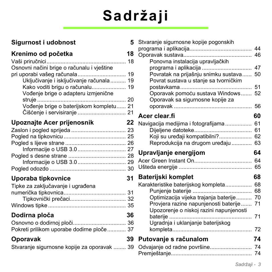 Sadržaji | Acer Aspire V5-551G User Manual | Page 2067 / 3584