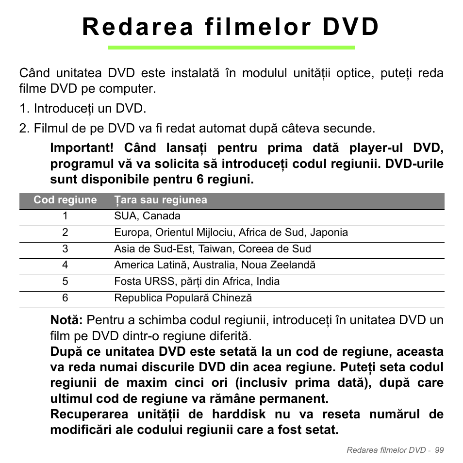 Redarea filmelor dvd | Acer Aspire V5-551G User Manual | Page 2283 / 3584