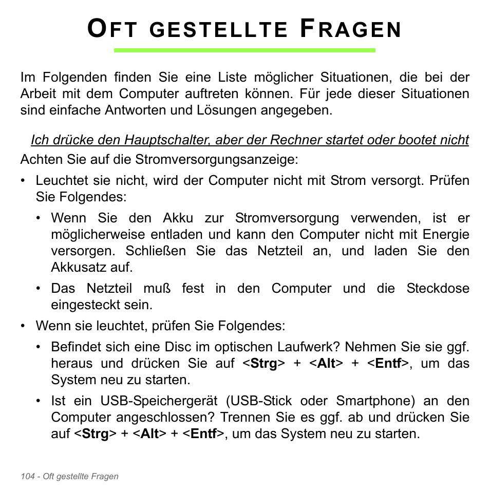 Oft gestellte fragen, Gestellte, Ragen | Acer Aspire V5-551G User Manual | Page 344 / 3584