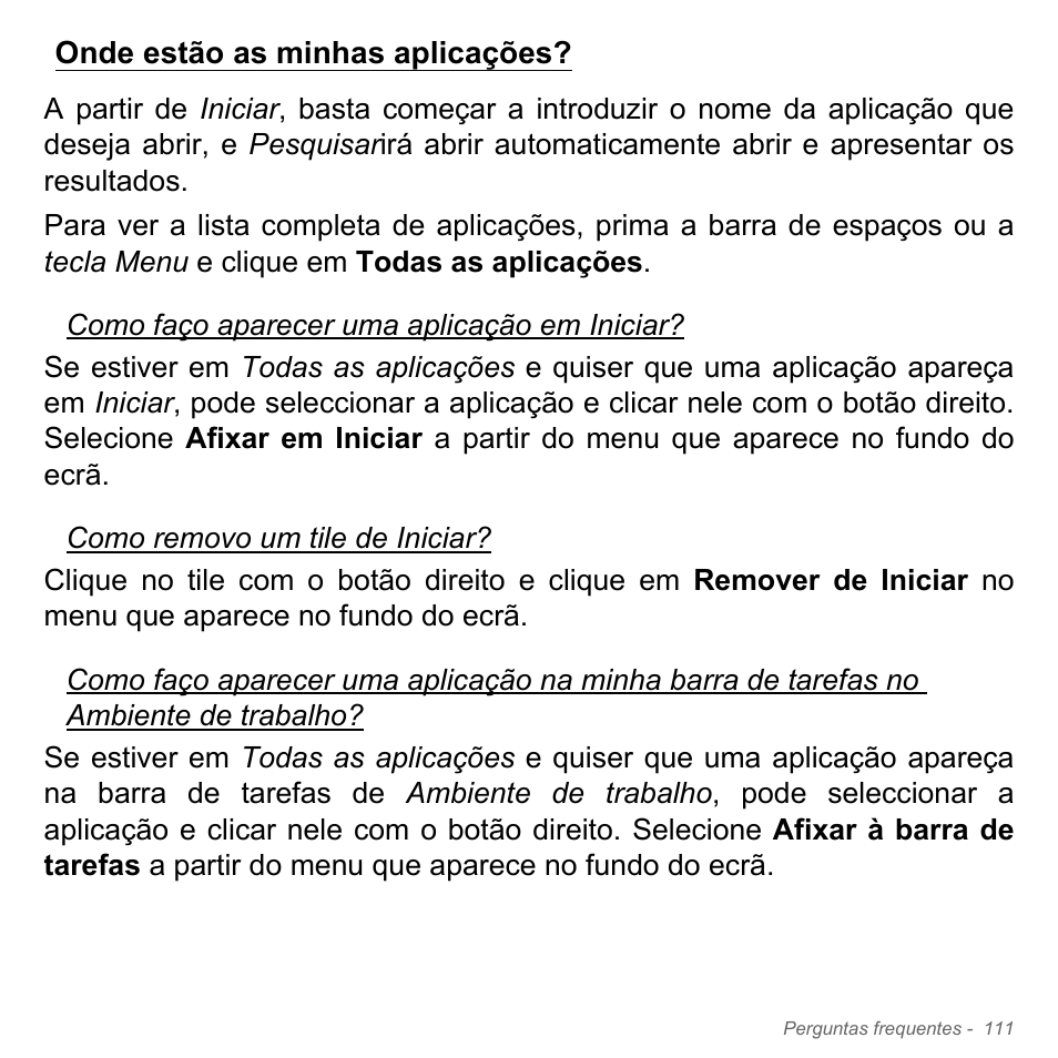 Onde estão as minhas aplicações | Acer Aspire V5-551G User Manual | Page 729 / 3584
