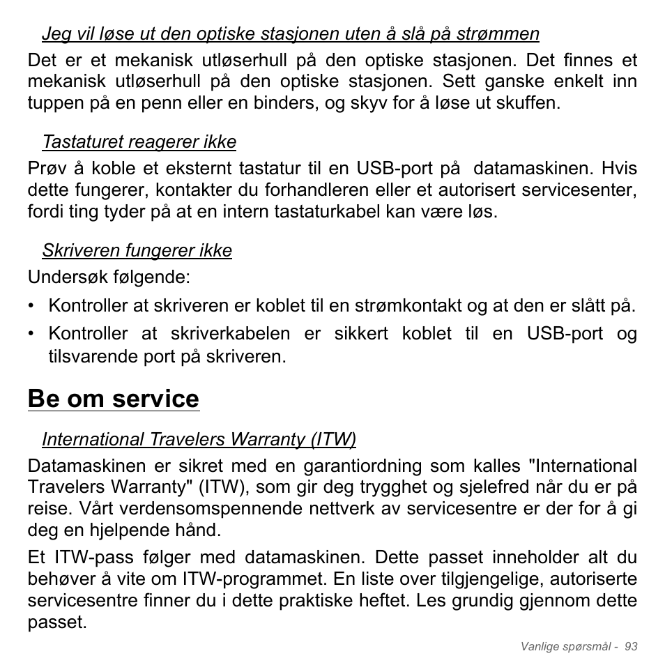 Be om service | Acer Aspire V5-551G User Manual | Page 959 / 3584