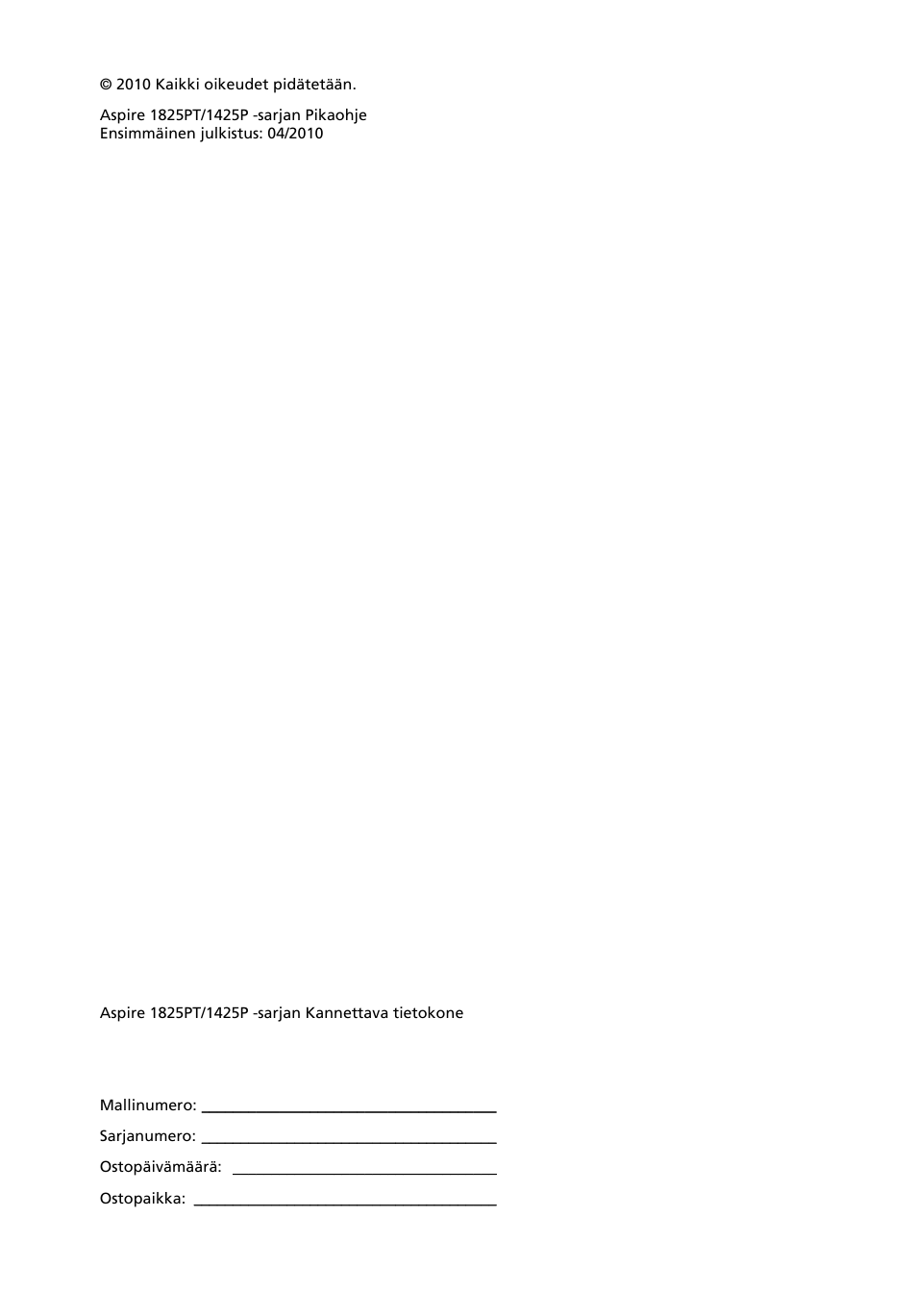 Acer Aspire 1425P User Manual | Page 126 / 378
