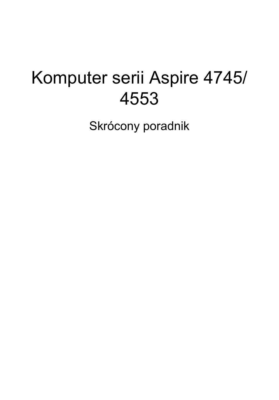 Polski | Acer Aspire 4553G User Manual | Page 137 / 332