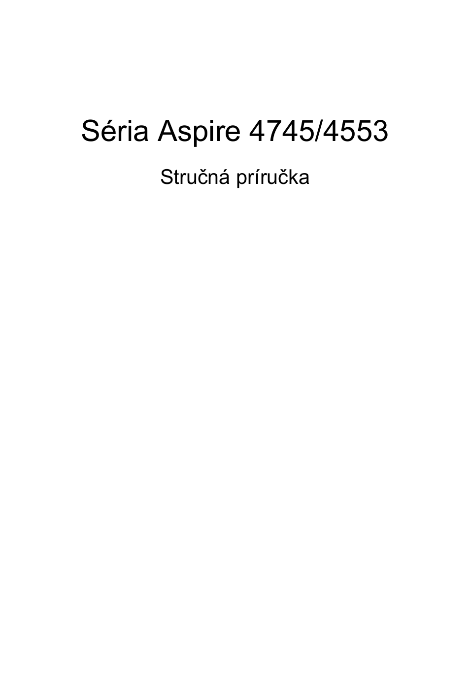 Slovenčina | Acer Aspire 4553G User Manual | Page 169 / 332