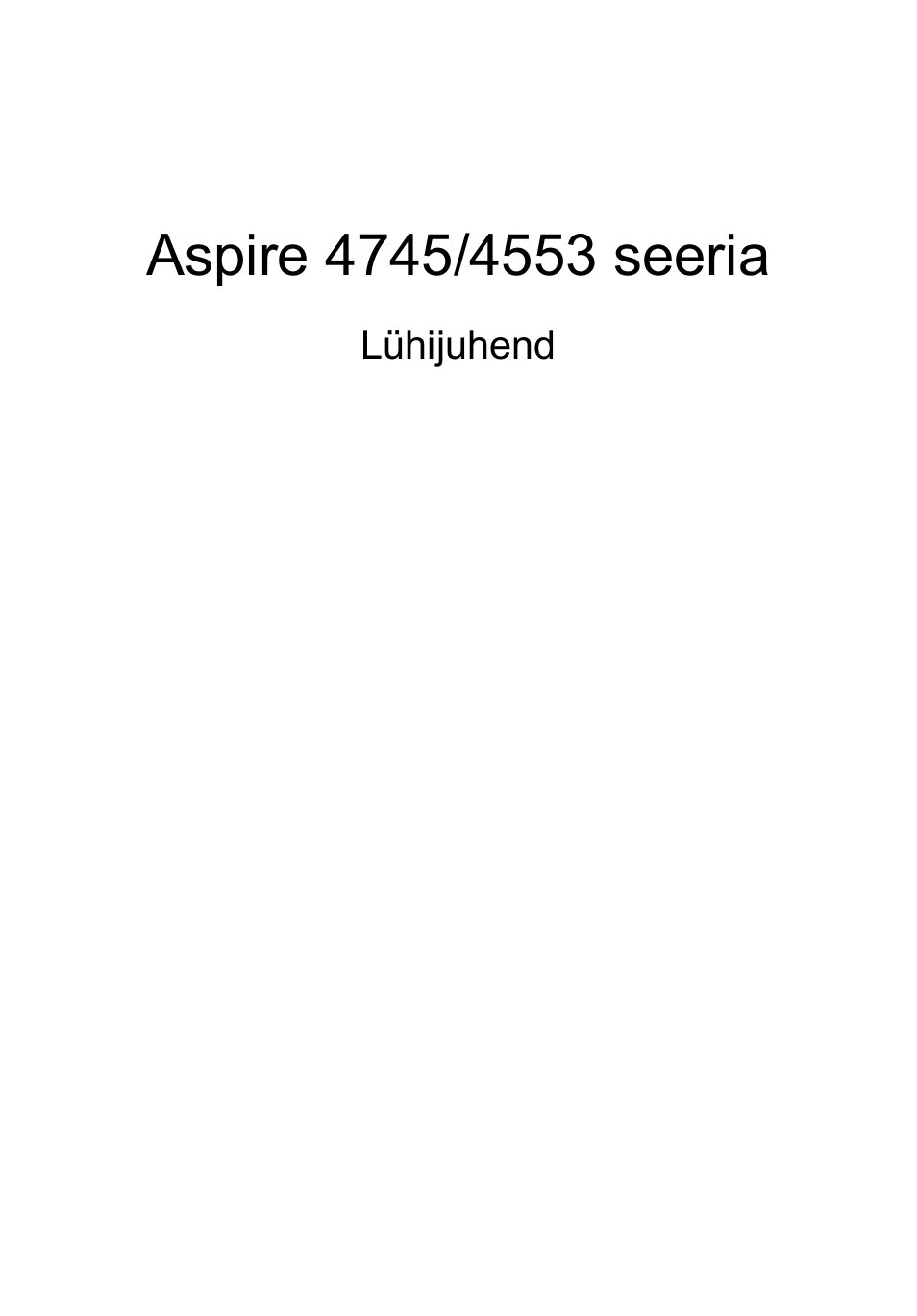 Eesti | Acer Aspire 4553G User Manual | Page 219 / 332