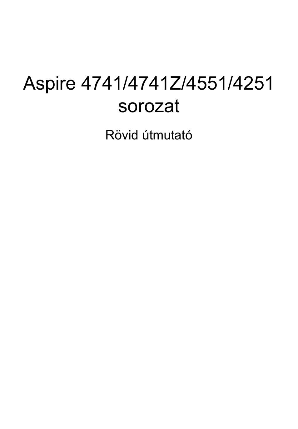 Magyar | Acer Aspire 4551G User Manual | Page 135 / 314