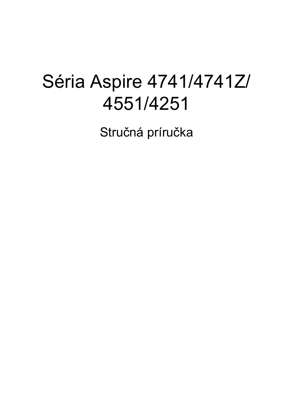 Slovenčina | Acer Aspire 4551G User Manual | Page 155 / 314