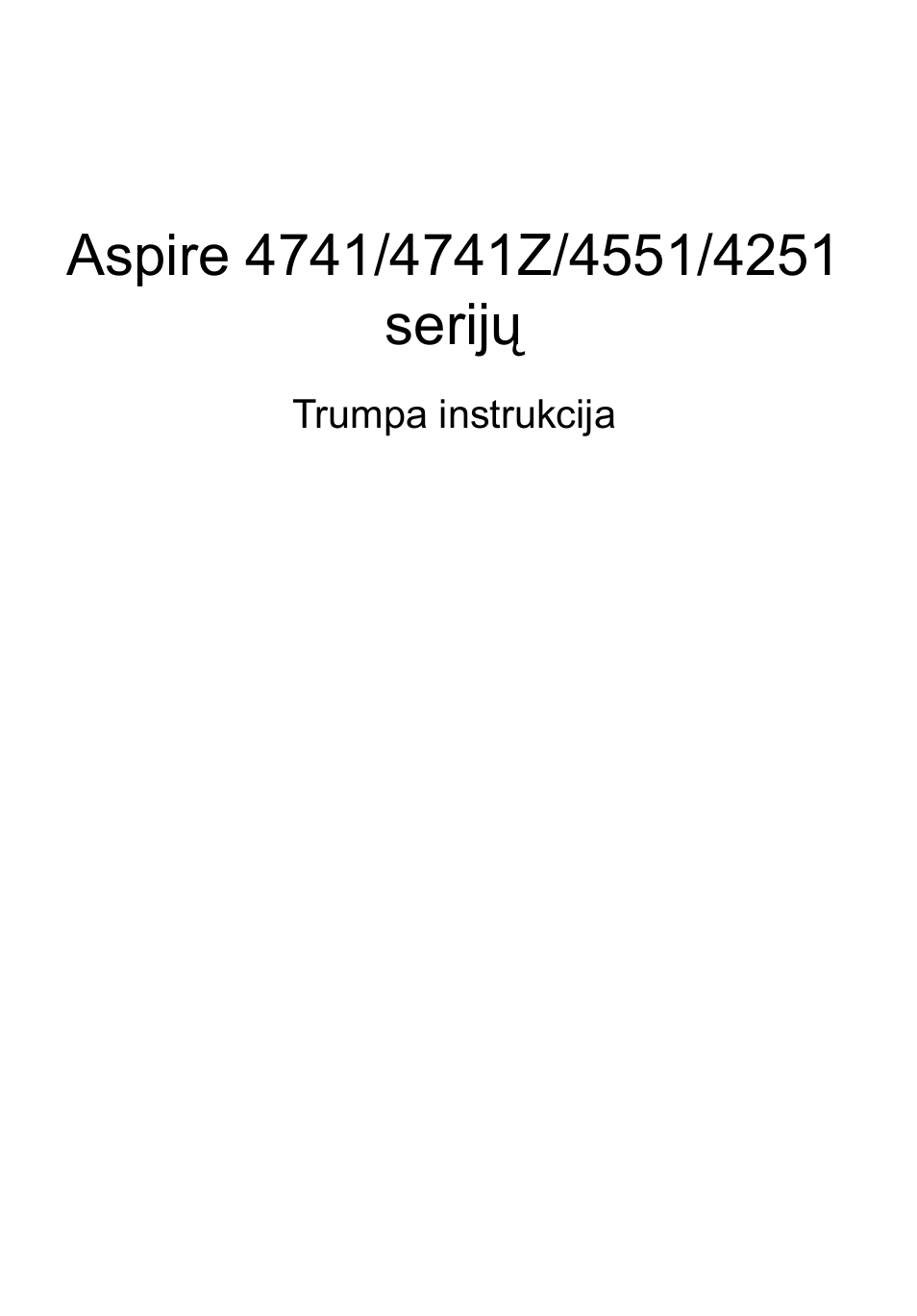 Lietuviškai | Acer Aspire 4551G User Manual | Page 225 / 314