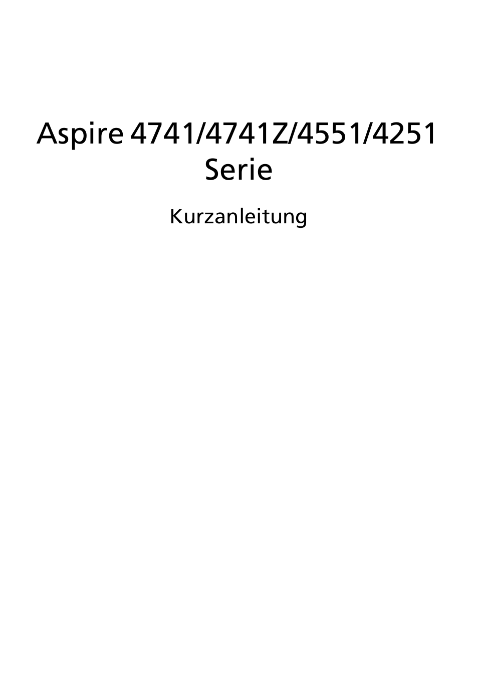 Deutsch | Acer Aspire 4551G User Manual | Page 23 / 314