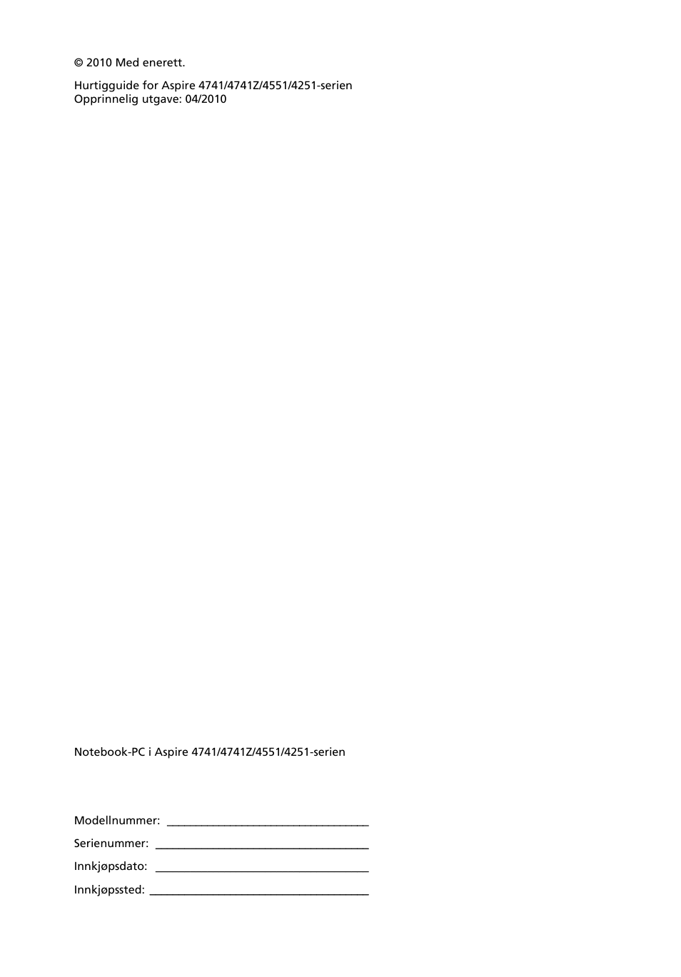 Acer Aspire 4551G User Manual | Page 76 / 314