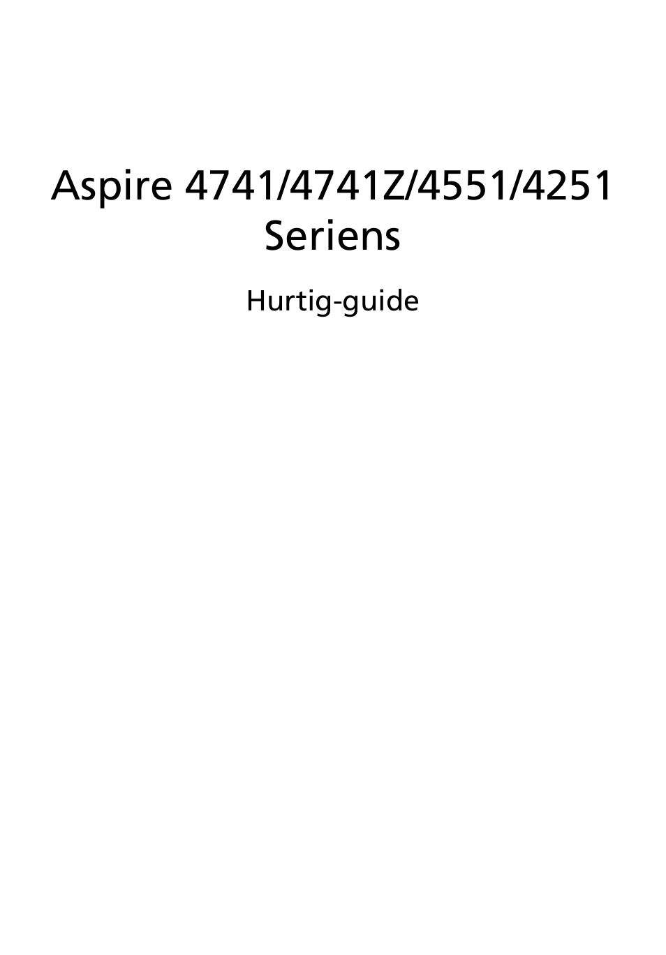 Dansk | Acer Aspire 4551G User Manual | Page 85 / 314