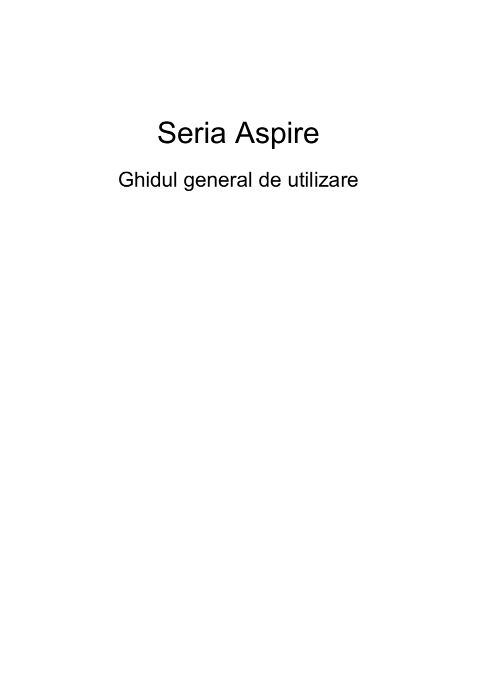 Română, Seria aspire | Acer Aspire 5733Z User Manual | Page 1369 / 2348