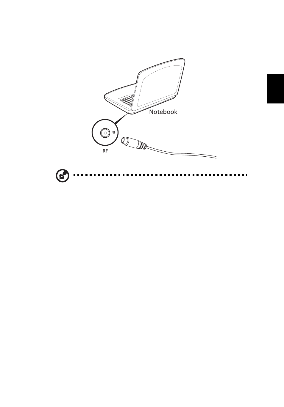 Digiantenni ühendamine | Acer Aspire 5733Z User Manual | Page 1585 / 2348