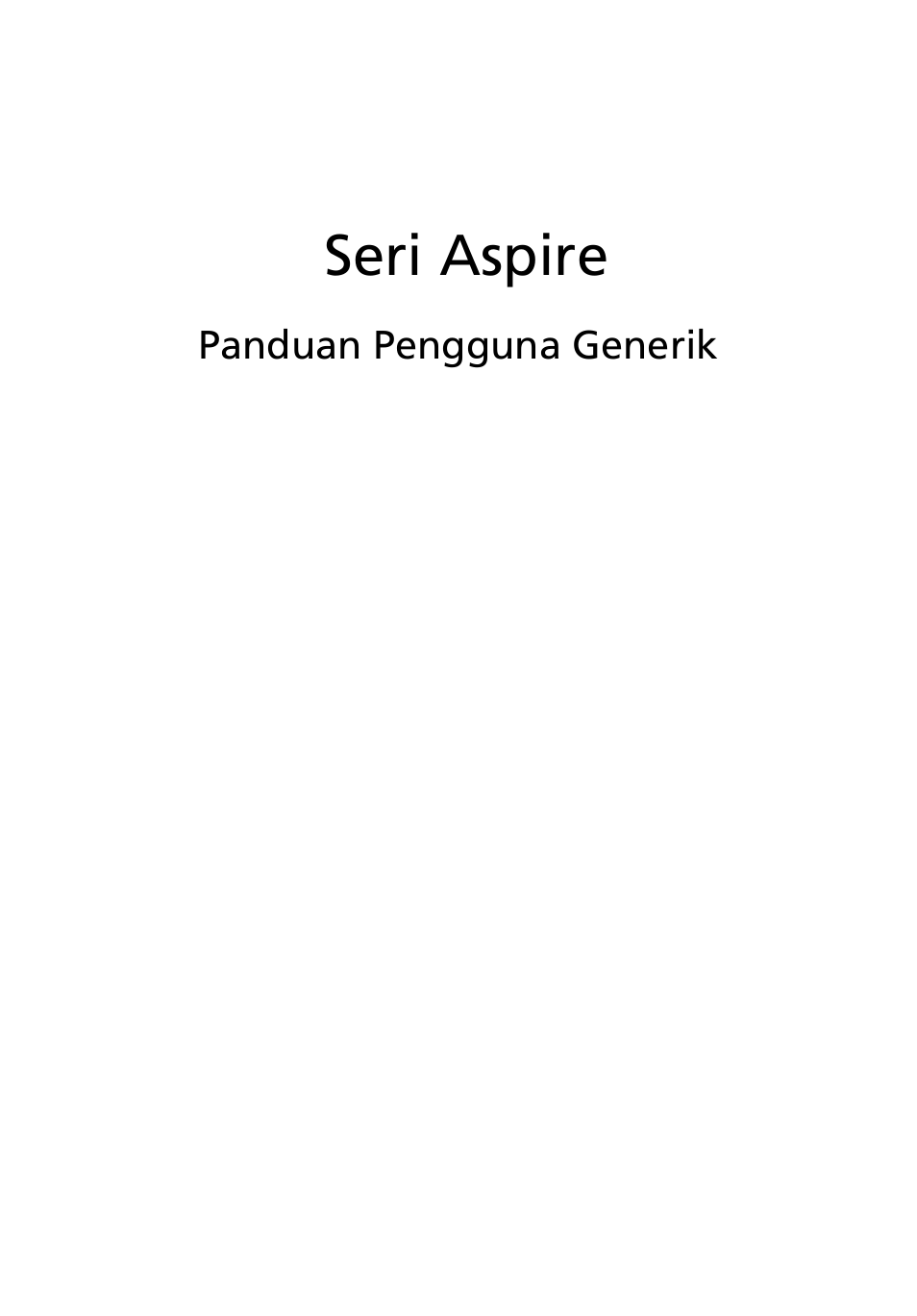 Bahasa indonesia, Seri aspire | Acer Aspire 5733Z User Manual | Page 2193 / 2348