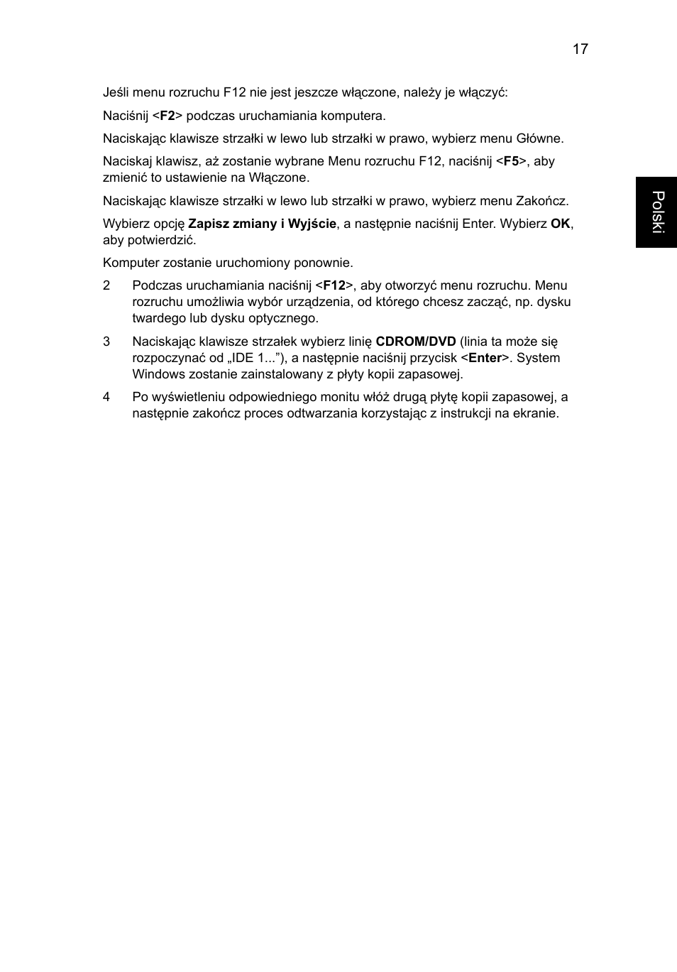 Polski | Acer Aspire 5733Z User Manual | Page 953 / 2348