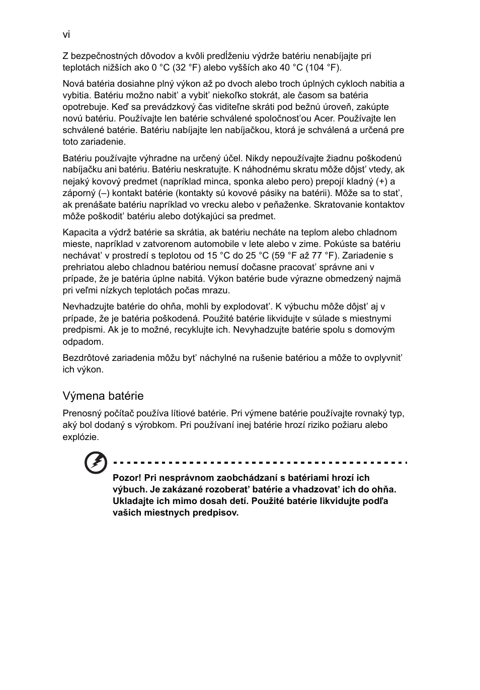 Výmena batérie | Acer Aspire 5741ZG User Manual | Page 1154 / 2345