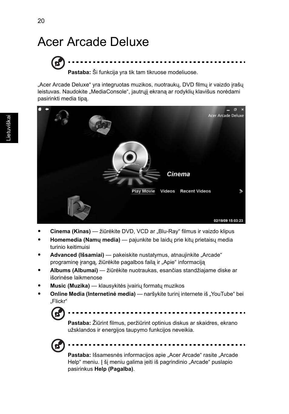 Acer arcade deluxe | Acer Aspire 5741ZG User Manual | Page 1714 / 2345