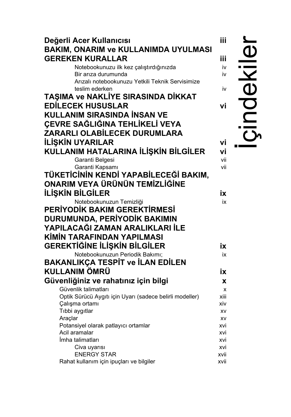 Içindekiler | Acer Aspire 5741ZG User Manual | Page 1851 / 2345