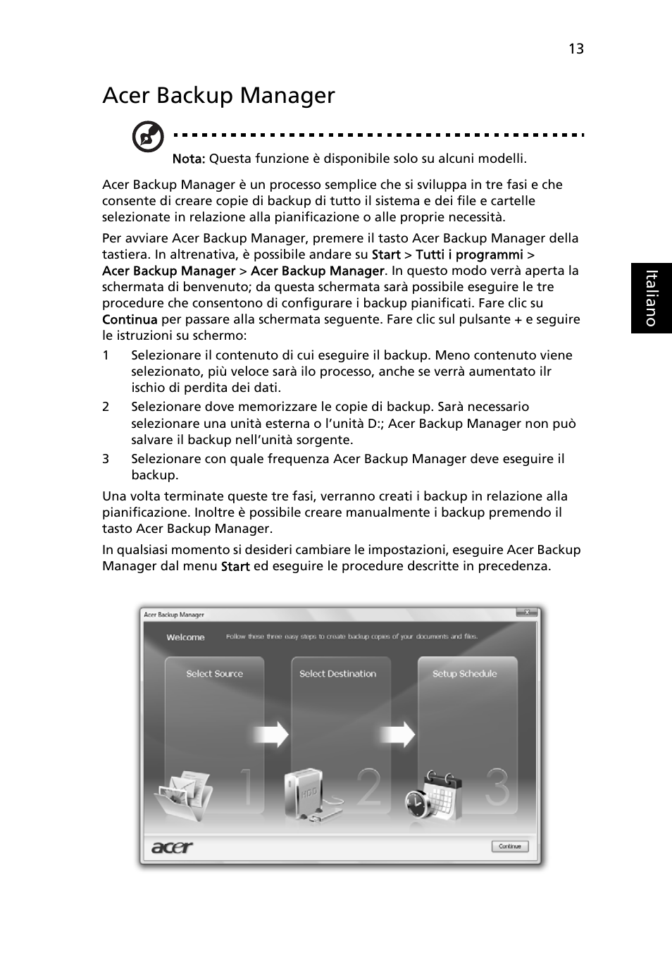 Acer backup manager | Acer Aspire 5741ZG User Manual | Page 273 / 2345