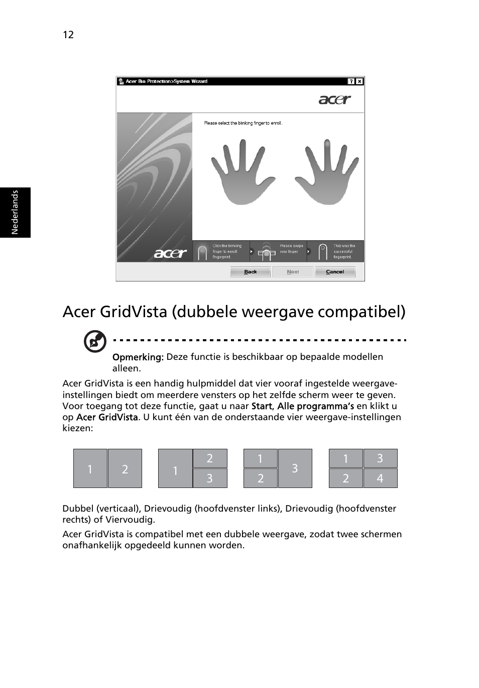 Acer gridvista (dubbele weergave compatibel) | Acer Aspire 5741ZG User Manual | Page 502 / 2345
