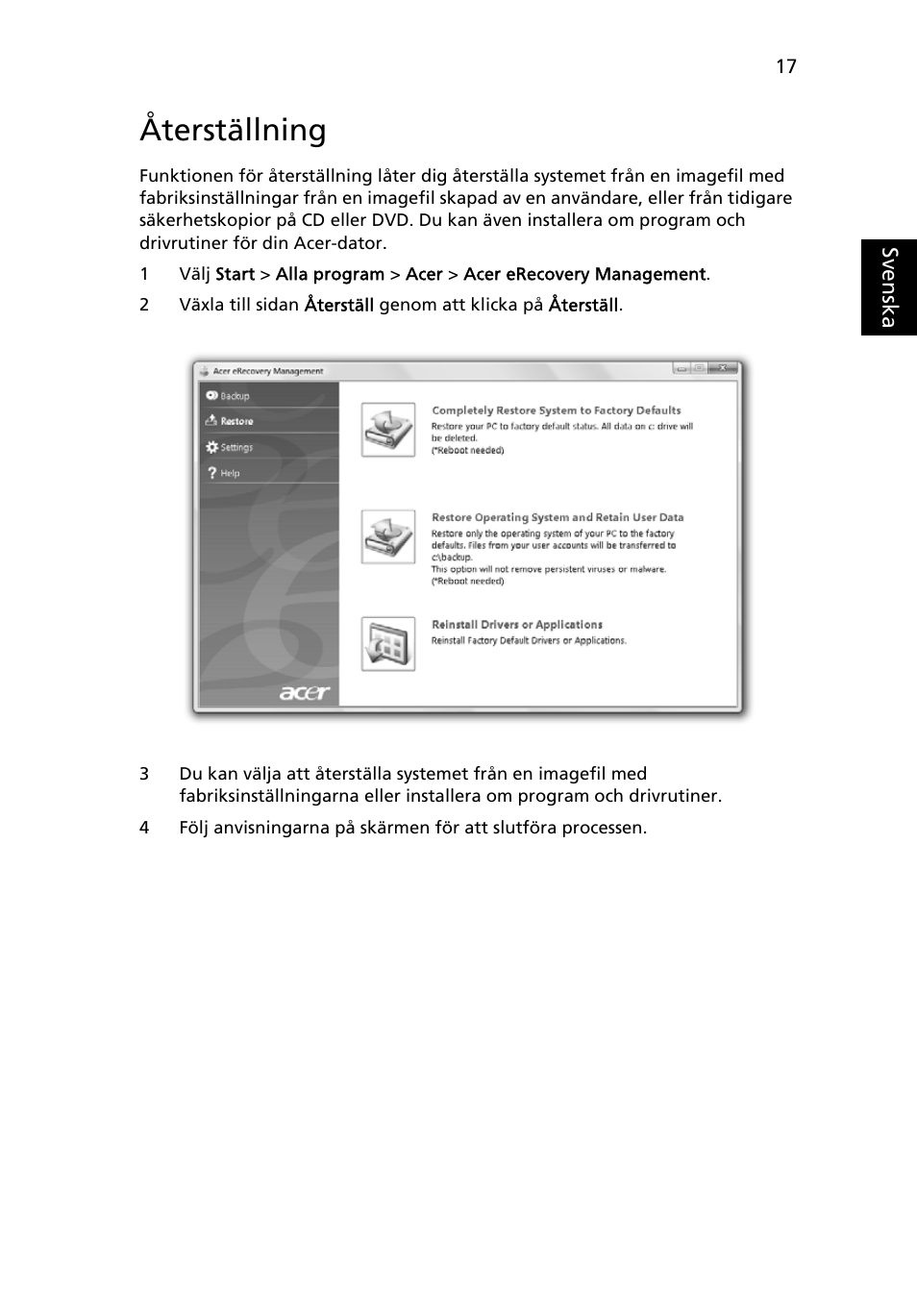 Återställning | Acer Aspire 5741ZG User Manual | Page 729 / 2345