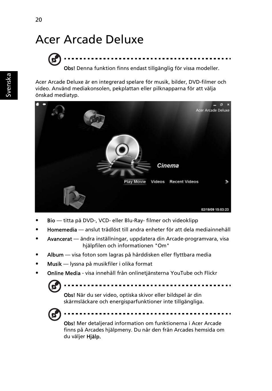 Acer arcade deluxe | Acer Aspire 5741ZG User Manual | Page 732 / 2345
