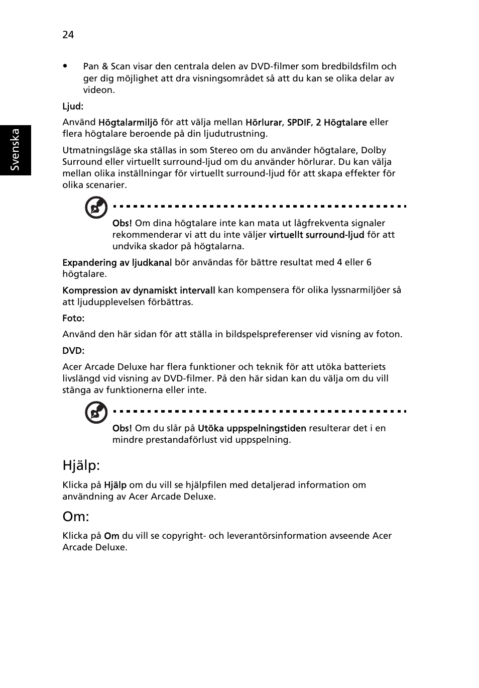 Hjälp | Acer Aspire 5741ZG User Manual | Page 736 / 2345