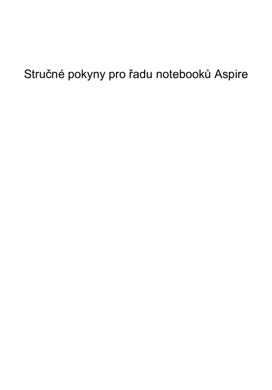 Čeština | Acer Aspire 5951G User Manual | Page 205 / 440