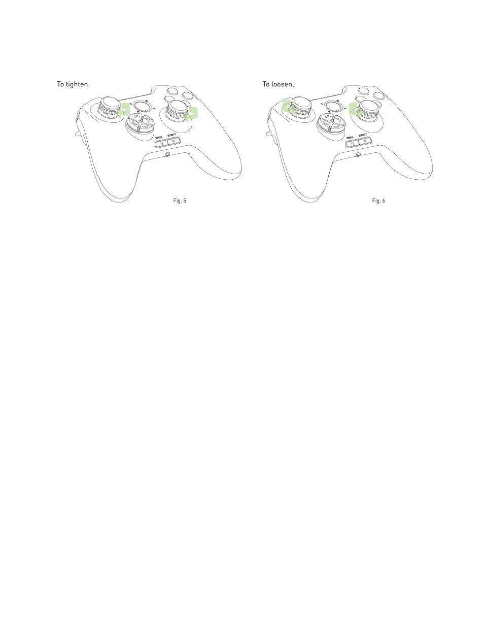 Adjustable resistance analog sticks | Razer Onza Tournament Edition User Manual | Page 4 / 20