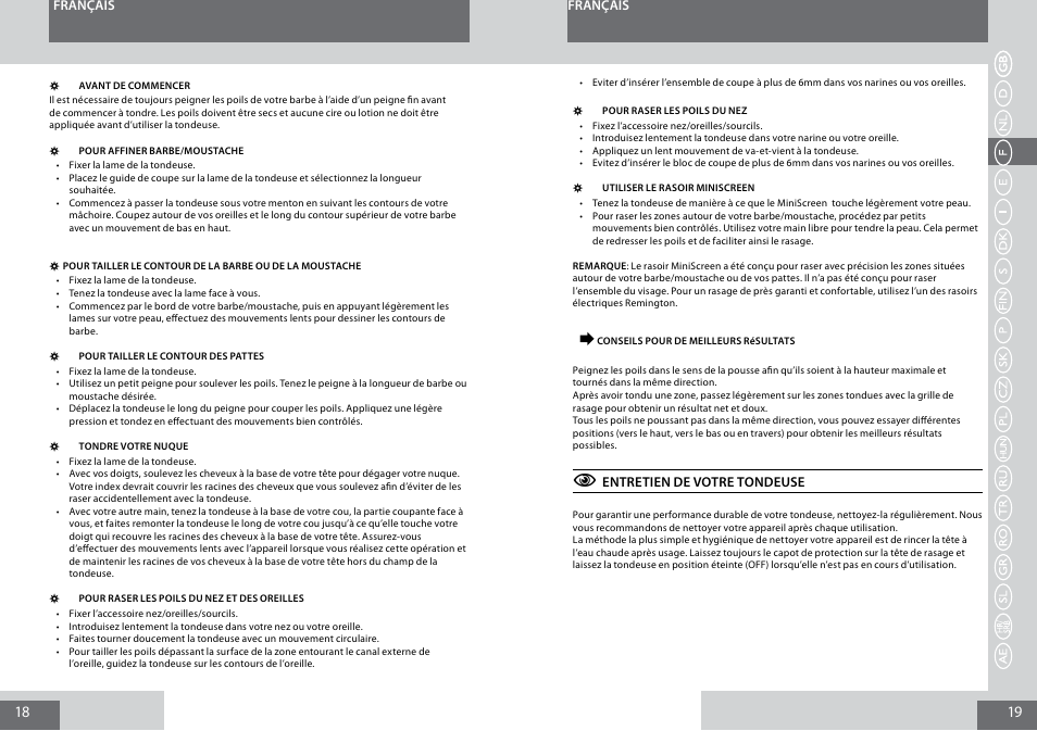 Remington PG180 User Manual | Page 10 / 52