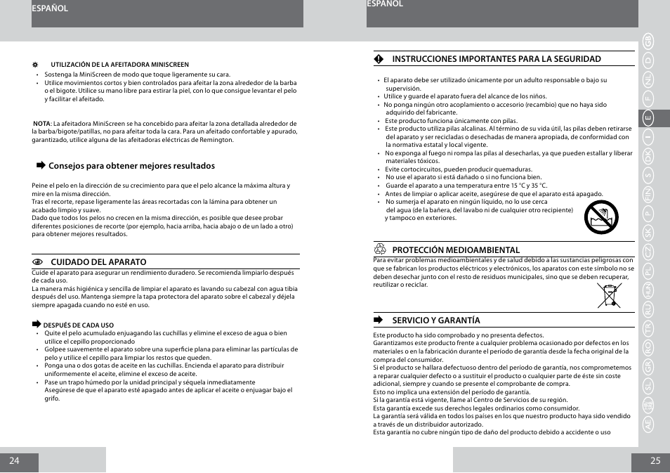 Remington PG180 User Manual | Page 13 / 52