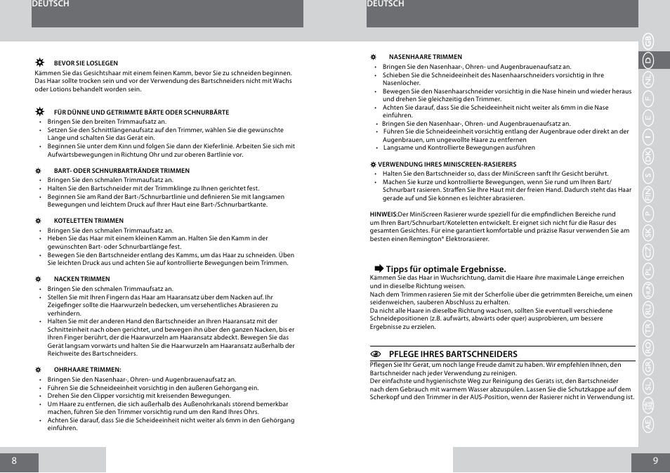 Remington PG180 User Manual | Page 5 / 52