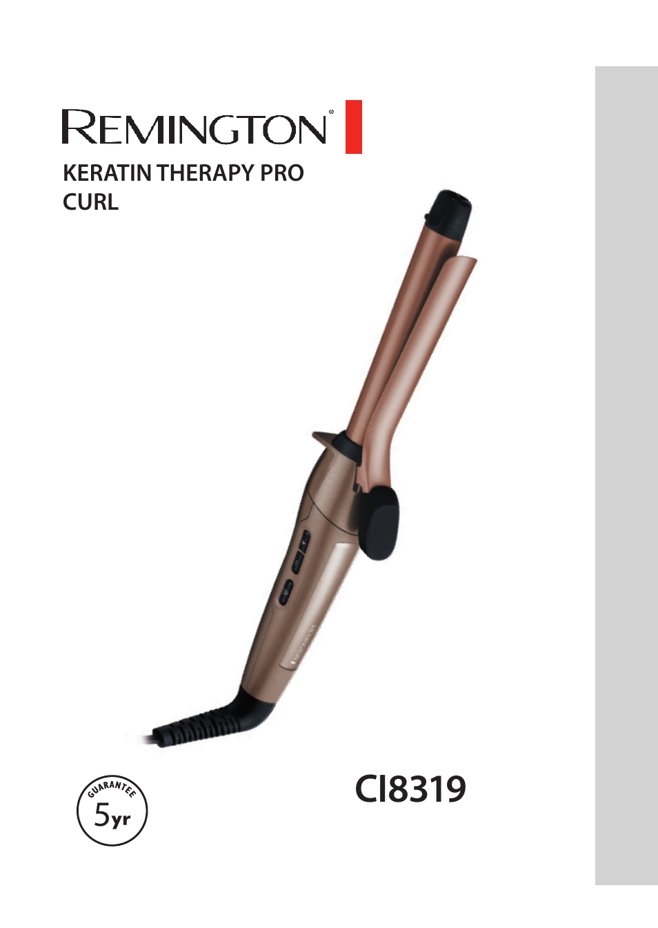 Remington CI8319 User Manual | 37 pages